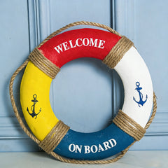 Mediterranean Nautical Swimming Circle Wall Decoration | Yedwo Design