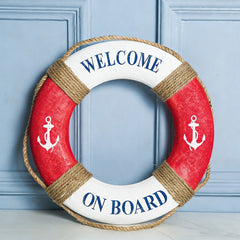 Mediterranean Nautical Swimming Circle Wall Decoration | Yedwo Design