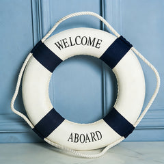 Mediterranean Nautical Swimming Circle Wall Decoration | Yedwo Design