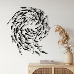 Metal Fish Nautical Wall Art | Yedwo