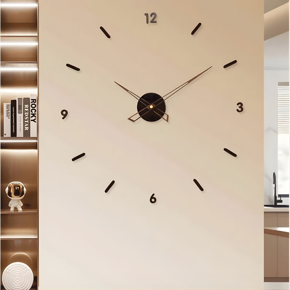 Minimalism Wall Clock | Silo Clock | Big Modern Wall Clock | Yedwo ...