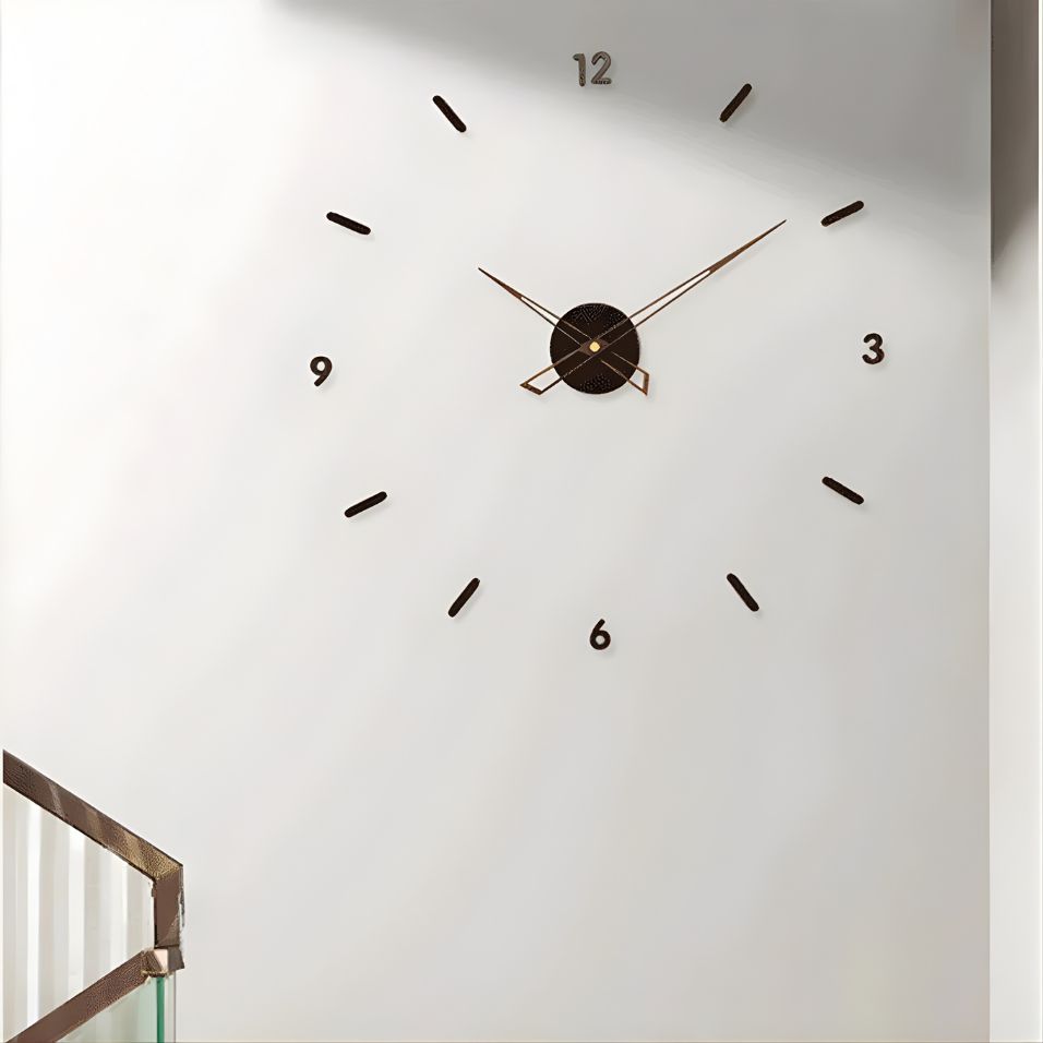Minimalism Wall Clock | Silo Clock | Big Modern Wall Clock | Yedwo ...