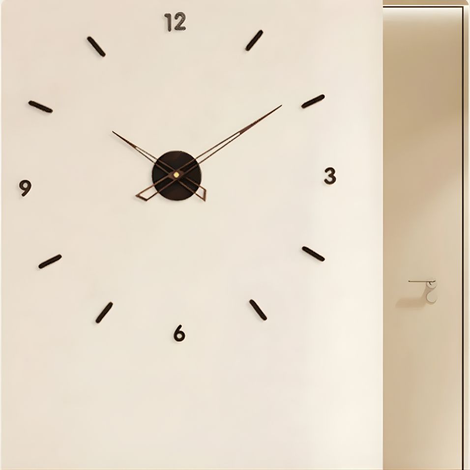 Minimalism Wall Clock | Silo Clock | Big Modern Wall Clock | Yedwo ...