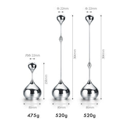 Minimalist Hand-Polished Teardrop Candle Holder Set | Yedwo Design