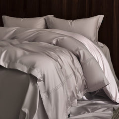 Minimalist Linear Design Egyptian Cotton Duvet Cover Set | Yedwo