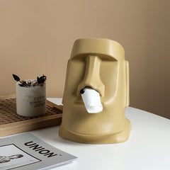 Moai Statue Tissue Box Holder | Yedwo Design