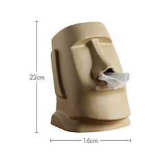Moai Statue Tissue Box Holder | Yedwo Design