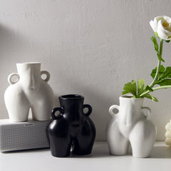 Modern Ceramic Art Nude Body Butt Vase | Yedwo Design