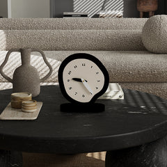 Modern Minimalist Cream Table Clock | Yedwo
