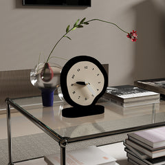 Modern Minimalist Cream Table Clock | Yedwo