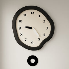 Modern Surrealist Abstract Sculptural Wall Clock | Yedwo Design