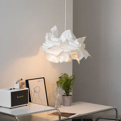 Modern DIY White Cloud Paper Chandeliers | Yedwo Design