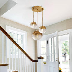 Modern Gold Cluster Island Bubble Pendant Light | Yedwo