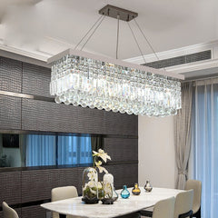 Modern Gold Crystal Raindrop Chandelier | Yedwo