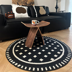 Modern Luxury Geometric Round Rug | Yedwo Design