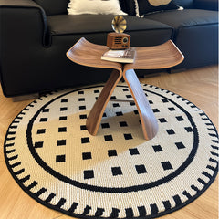 Modern Luxury Geometric Round Rug | Yedwo Design