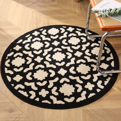 Modern Luxury Geometric Round Rug | Yedwo Design