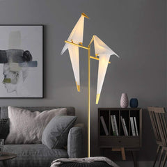 Modern Paper Crane Bird Table&Floor Lamp | Yedwo Design