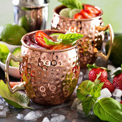 Moscow Mule Copper Mugs Set(4 PCS) | Yedwo Design