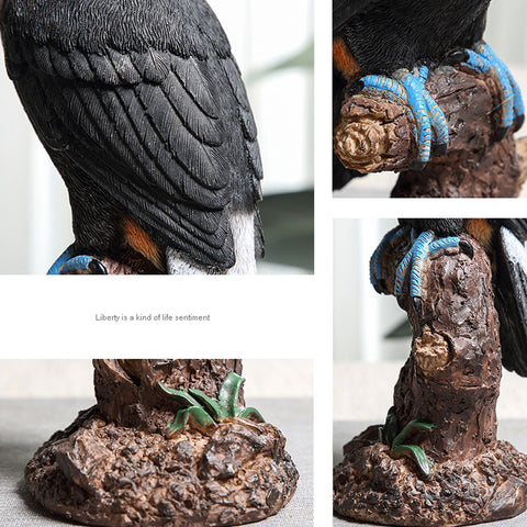 Multicolor Resin Toucan Decoration | Yedwo
