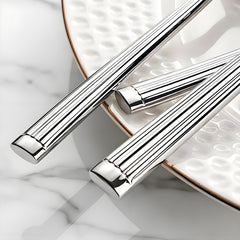 Nordic Roman Column 304 Stainless Steel Flatware Set | Yedwo
