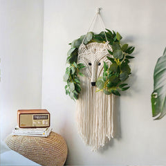Nordic Handmade Fox Macrame Wall Hanging | Yedwo