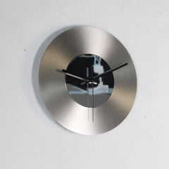 Nordic Minimalist Metal CD Design Silent Clock | Yedwo Design