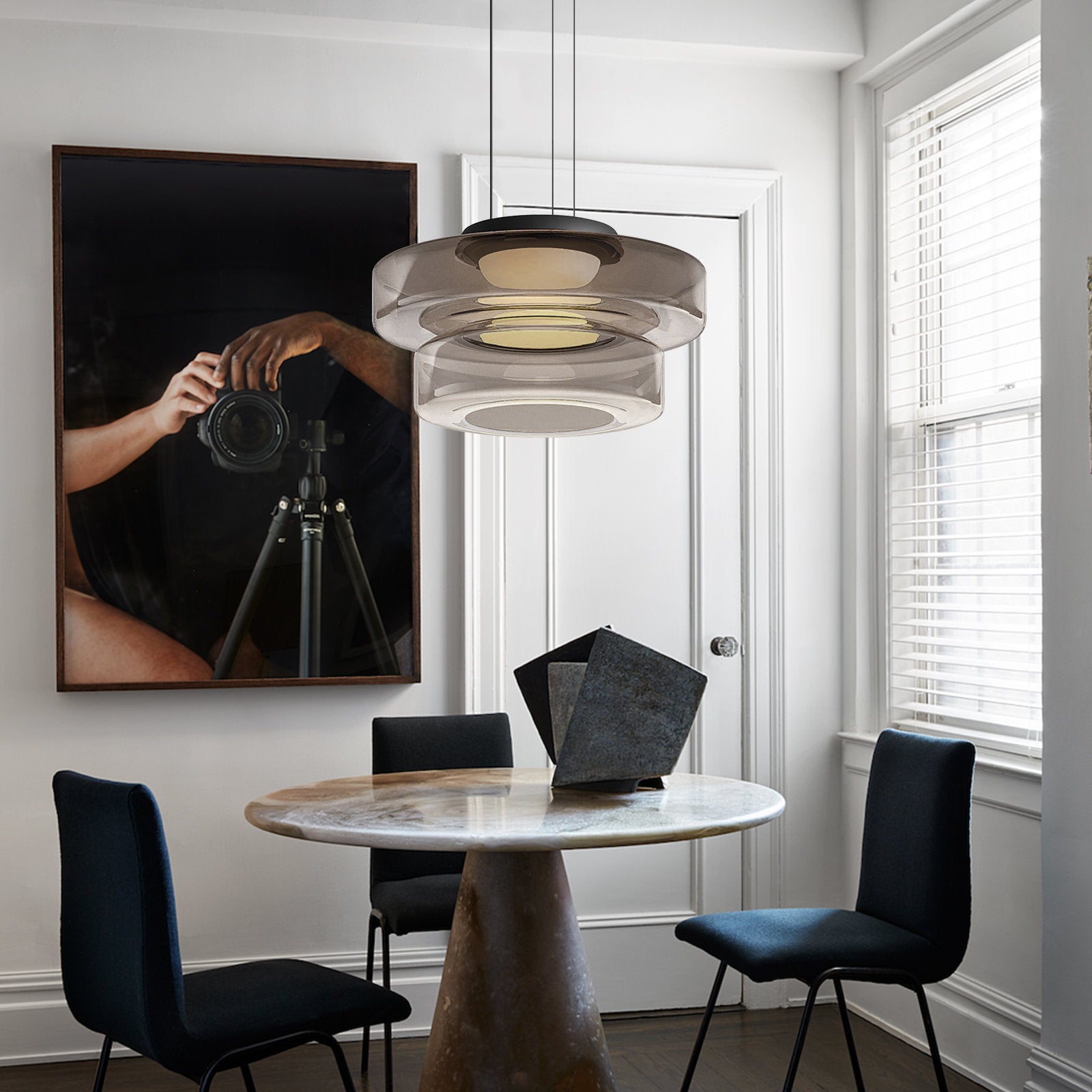 Nordic Postmodern Creative Glass Pendant Lighting | Yedwo Design – YEDWO