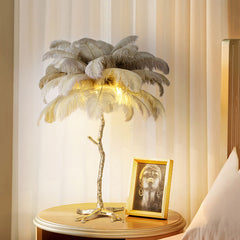 Original Palmera Luxury Feather Floor Lamp | Yedwo Design