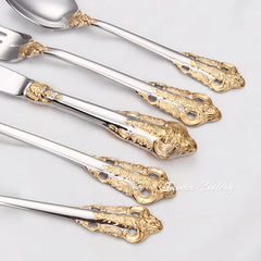Orla Gold&Silver Luxury Plated Cutlery Set | Yedwo Design