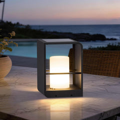 Outdoor Solar Lantern Pathway Floor Lamp | Yedwo Design