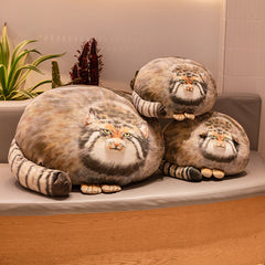 Pallas Cat Animal Throw Pillow | Yedwo