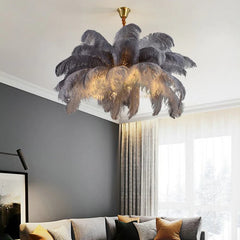 Palmera Luxury Feather Pendant Lamp | Yedwo Design