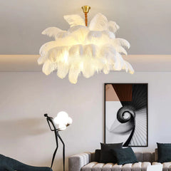 Palmera Luxury Feather Pendant Lamp | Yedwo Design