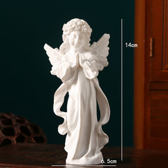 Resin Fairy Angel Statue, Christmas & Thanksgiving Day Decoration | Yedwo