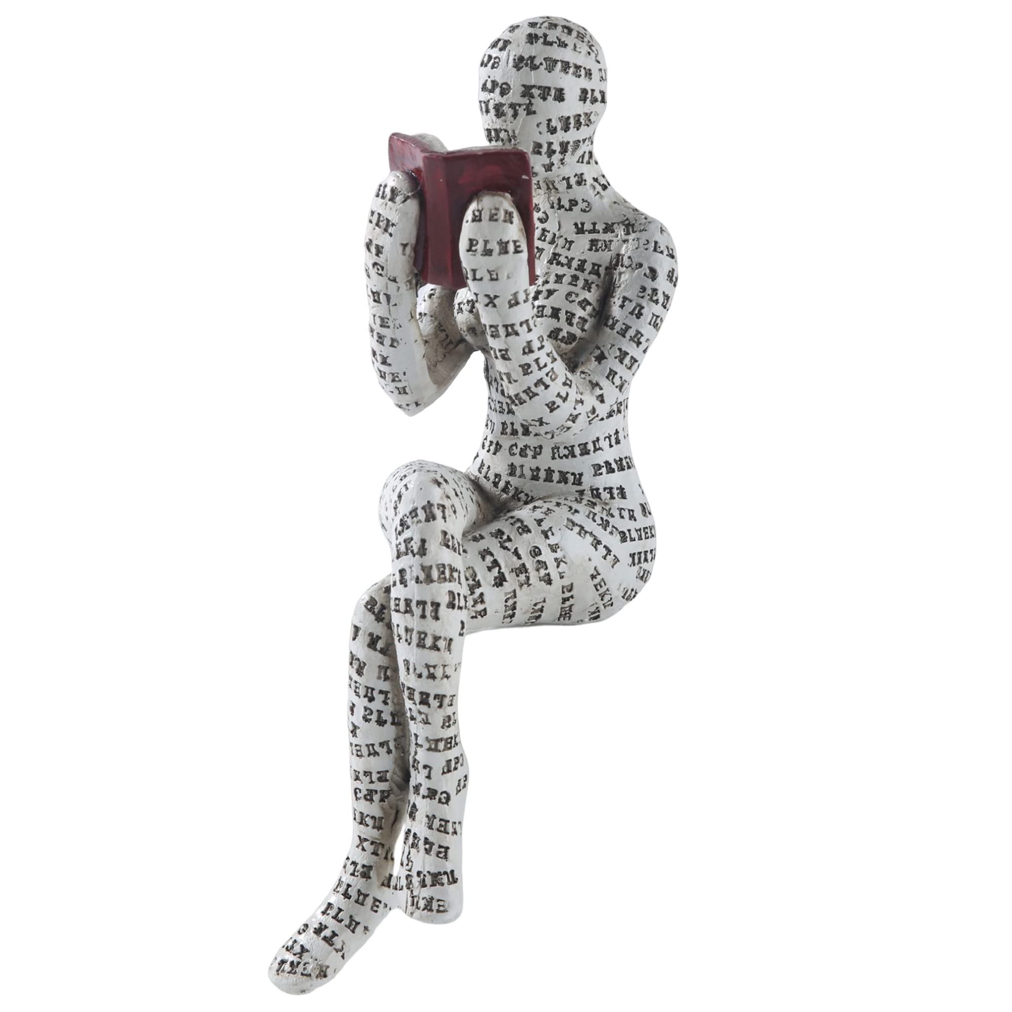Pulp Reading Women Thinker Statue Decor | Yedwo Design