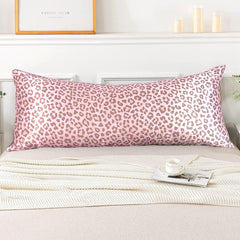 Satin Silk-Like Leopard Print Double Pillowcase | Yedwo Home