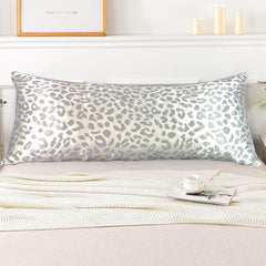 Satin Silk-Like Leopard Print Double Pillowcase | Yedwo Home
