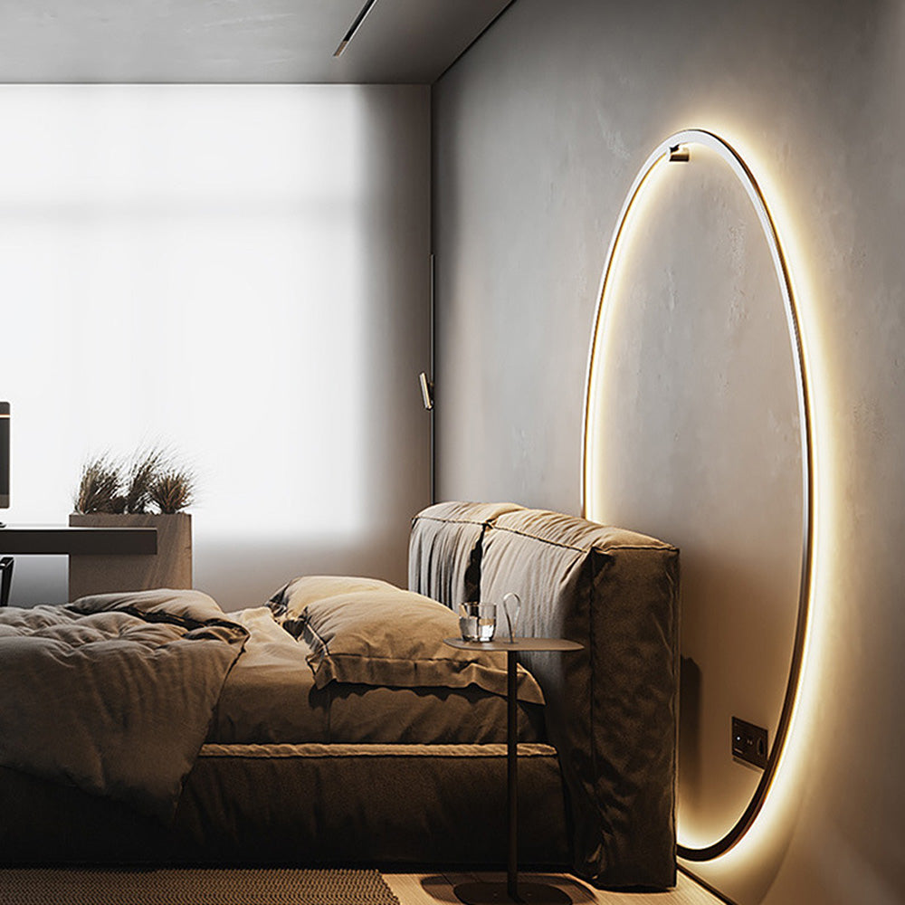 Simple Circle Background Decoration Lamps | Yedwo Design