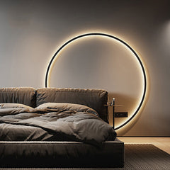 Simple Circle Background Decoration Lamps | Yedwo Design