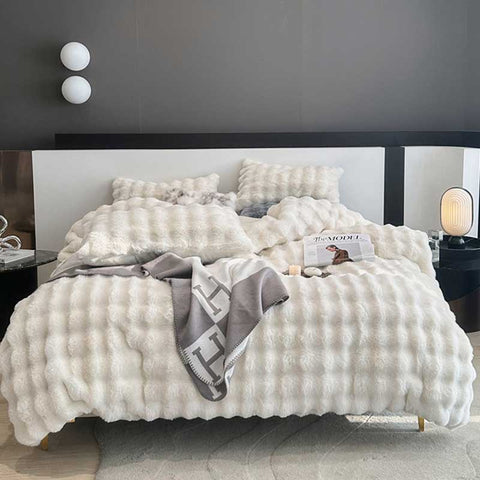 Soft And Comfortable Plush Bed Duvet Cover | Yedwo Home