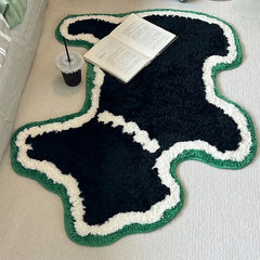 Soft Irregular Fluffy Schnauzer Dog Carpet | Yedwo Home