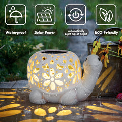 Solar Turtle Garden Lantern Lights | Yedwo