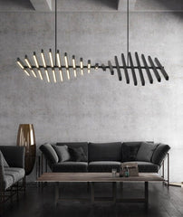 Spiral Rib Ripple Chandelier | Yedwo Design