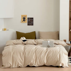 Thin Striped Long Staple Egyptian Cotton Bedding Set | Yedwo