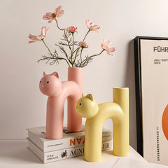 Unique Kitty Flower Vase | Yedwo Design