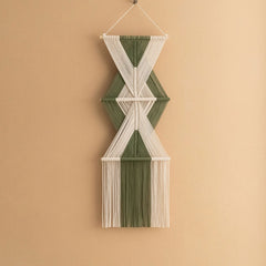 Vertical Boho Macrame Wall Hanging | Yedwo