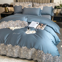 Victoria Luxury Egyptian Cotton Embroidery Duvet Cover | Yedwo Home