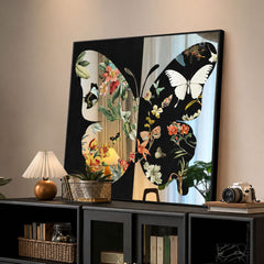 Vintage Butterfly Canvas Wall Art | Yedwo Design
