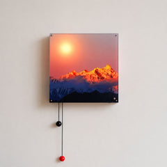 Vintage Sunset Art Rechargeable Wall Lamp | Yedwo Design